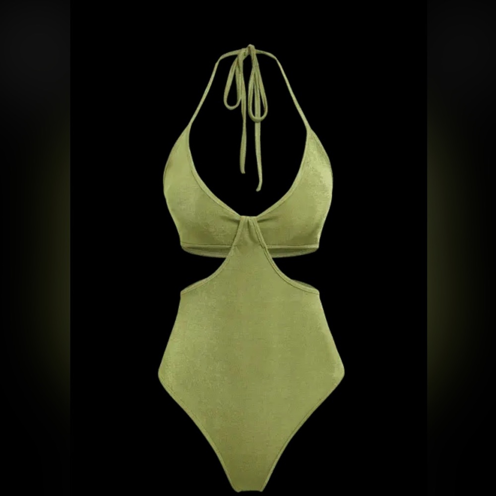 ZAFUL Green Bodysuit New sz Medium